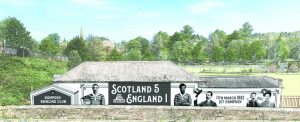 1st Hampden Mural Mock Up